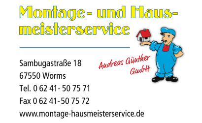 Montage- & Hausmeisterservice Günther